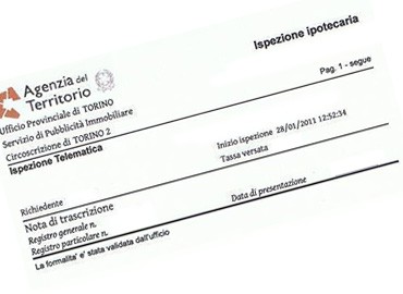 Ispezione ipotecaria